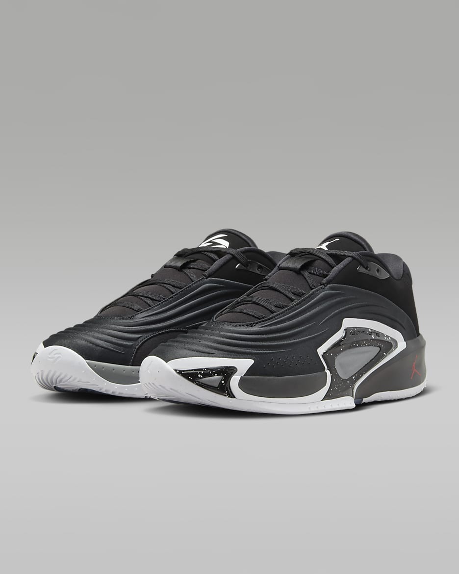 Luka 3 "Speedway" Basketball Shoes - Black/Smoke Grey/Smoke Grey/White