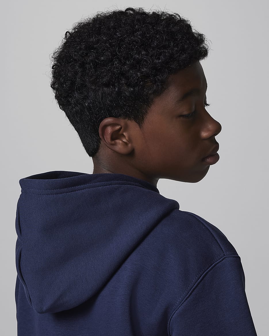 Jordan Jumpman Baseline Pullover (ältere Kinder) - Midnight Navy