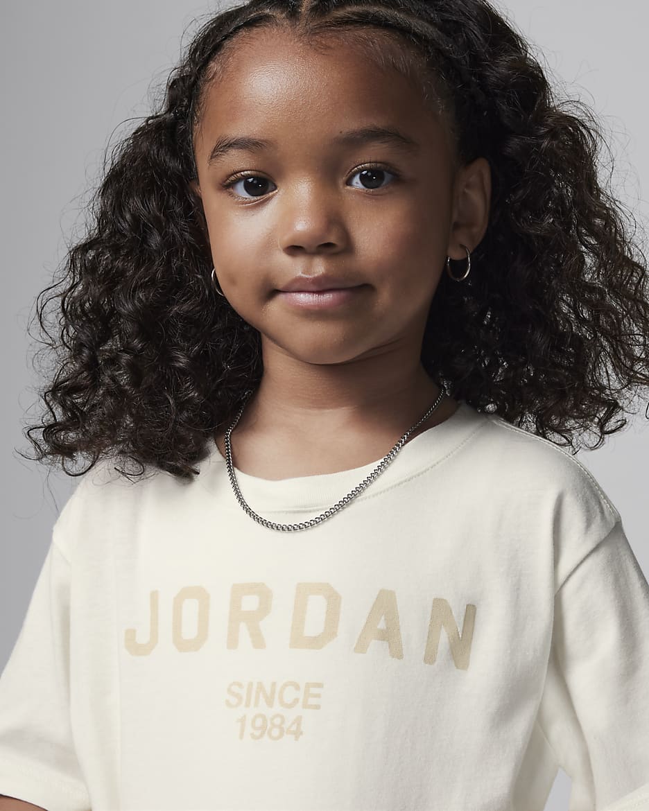 Playera con gráfico para preescolar Jordan - Vela