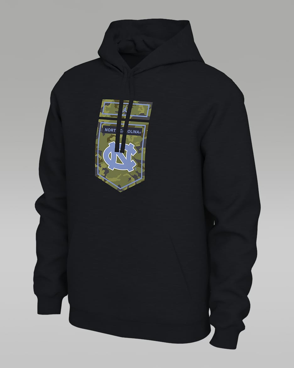 Jordan College (North Carolina) Men's Pullover Hoodie - Black