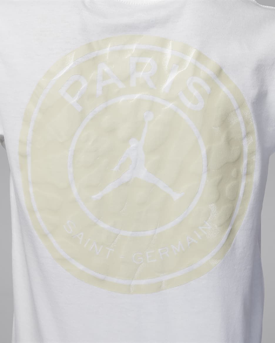 Jordan Paris Saint-Germain Big Kids' Graphic T-Shirt - Sail