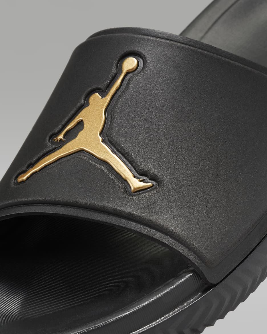 Jordan Jumpman Men's Slides - Black/Metallic Gold