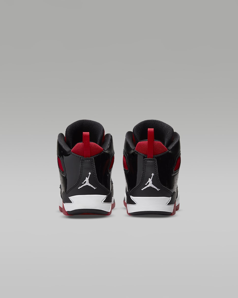 Jordan Flight Club '91 Younger Kids' Shoe - Black/University Red/White