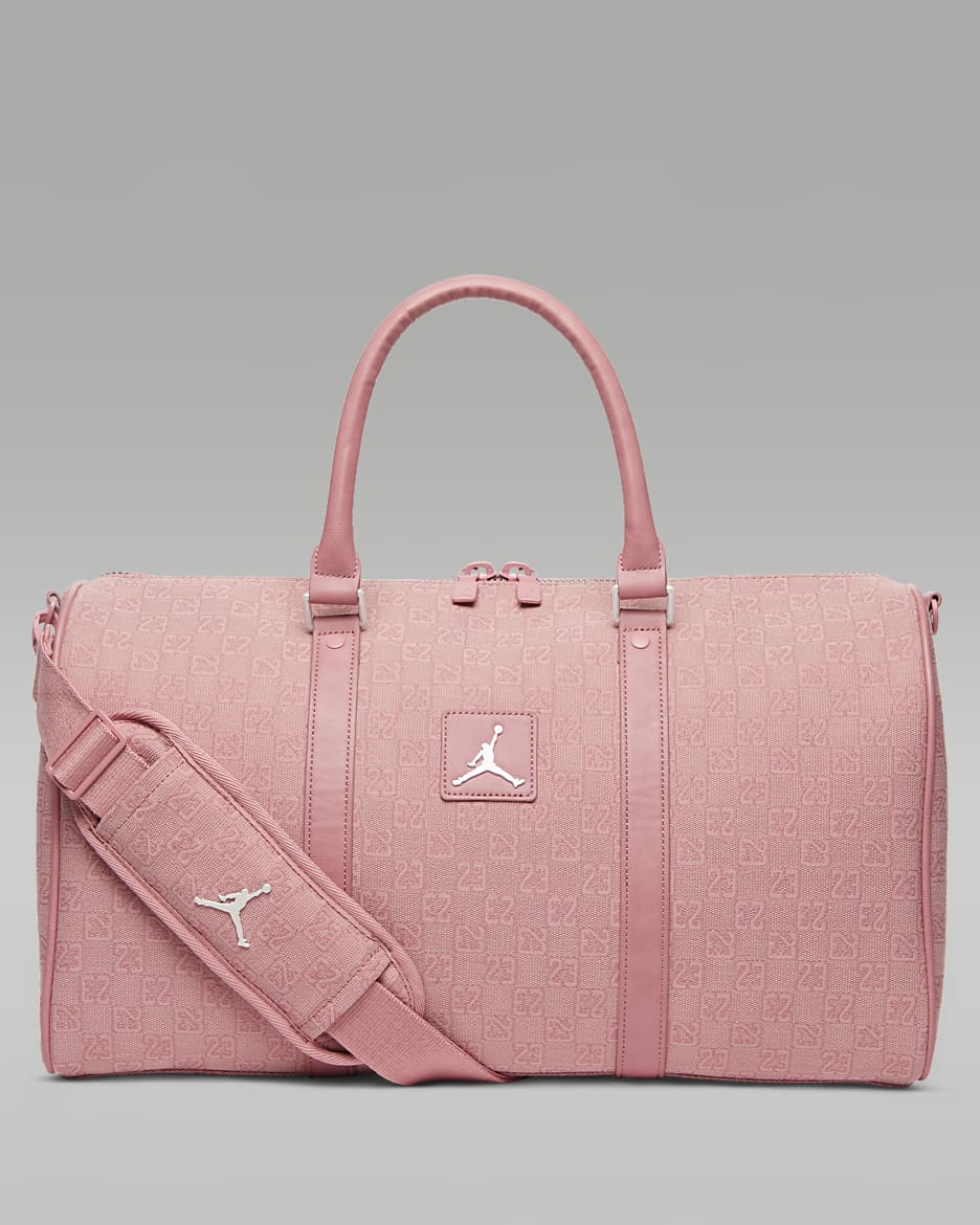 Jordan Monogram Duffle (25L) Duffle Bag - Pink Glaze