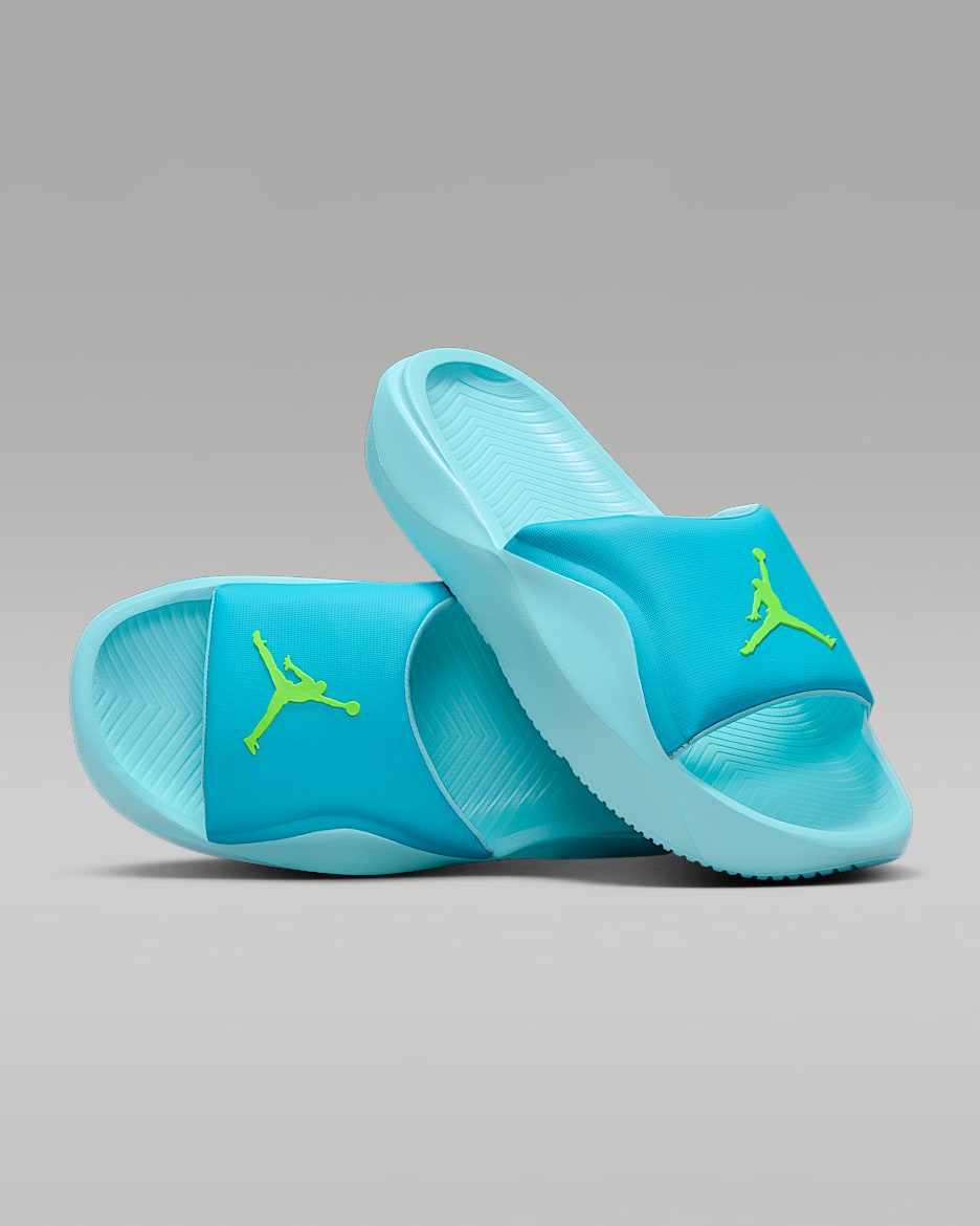 Chanclas Jordan Franchise - Azul cloro/Copa/Verde eléctrico