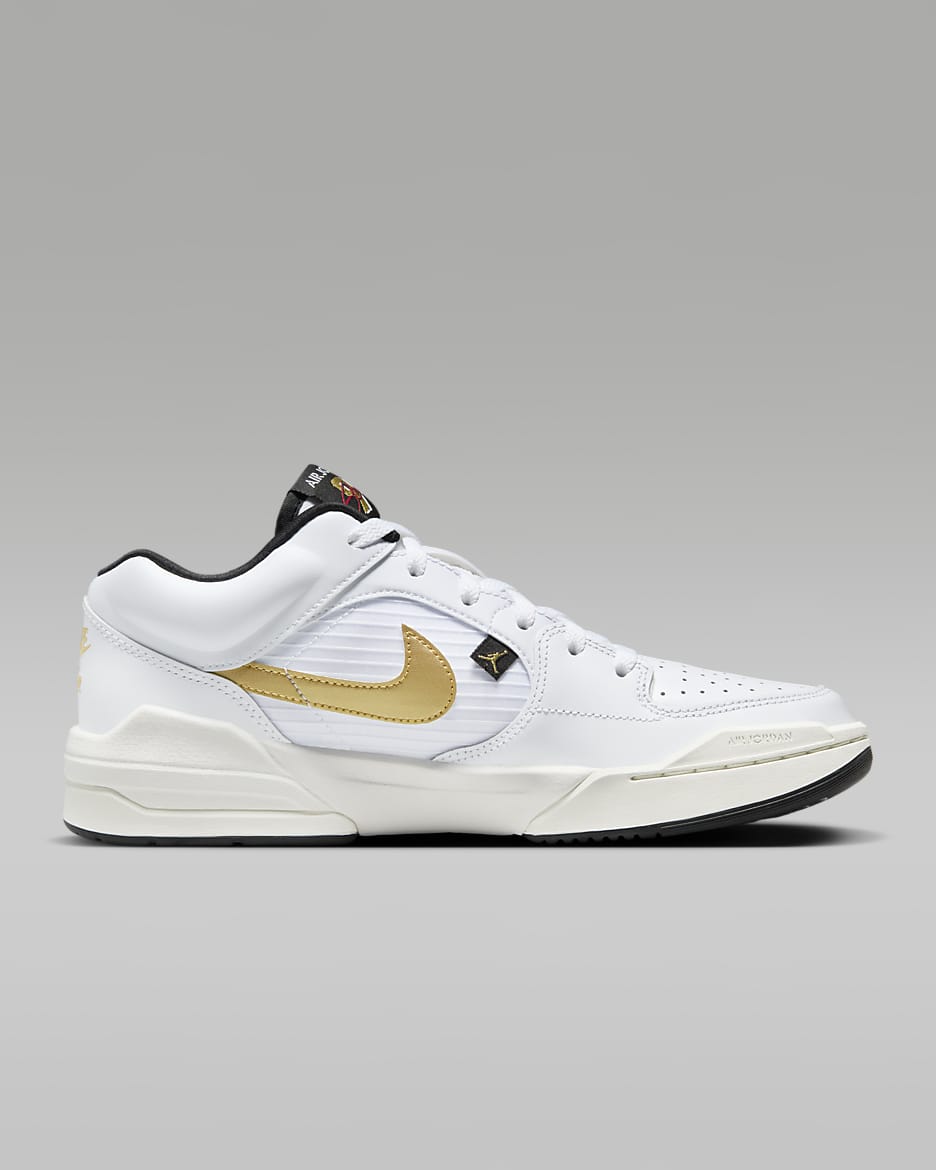 Jordan Stadium 90 Men's Shoes - White/Black/Sail/Metallic Gold