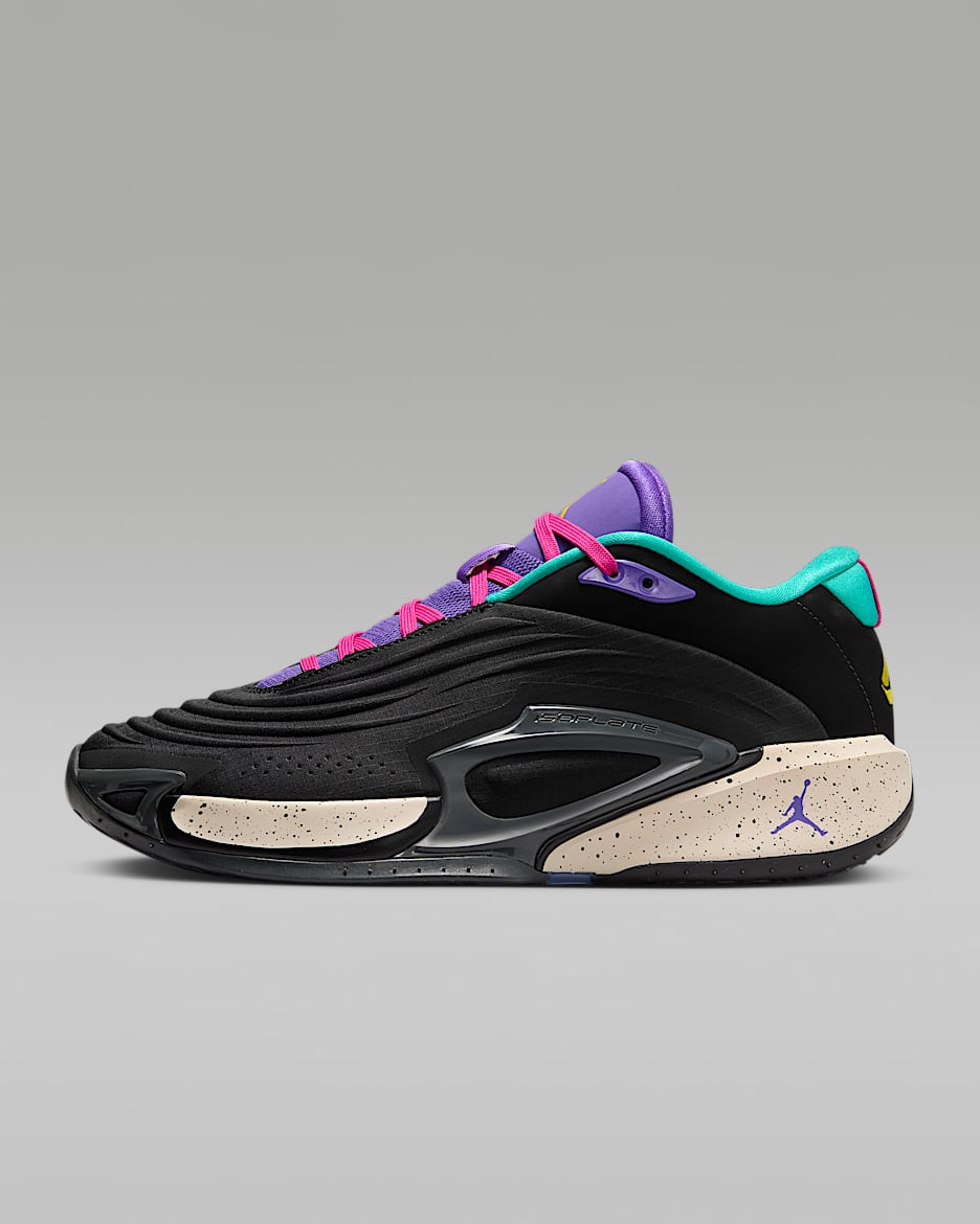 Luka 3 PF Basketball Shoes - Black/Hyper Jade/Pink Prime/Hyper Grape
