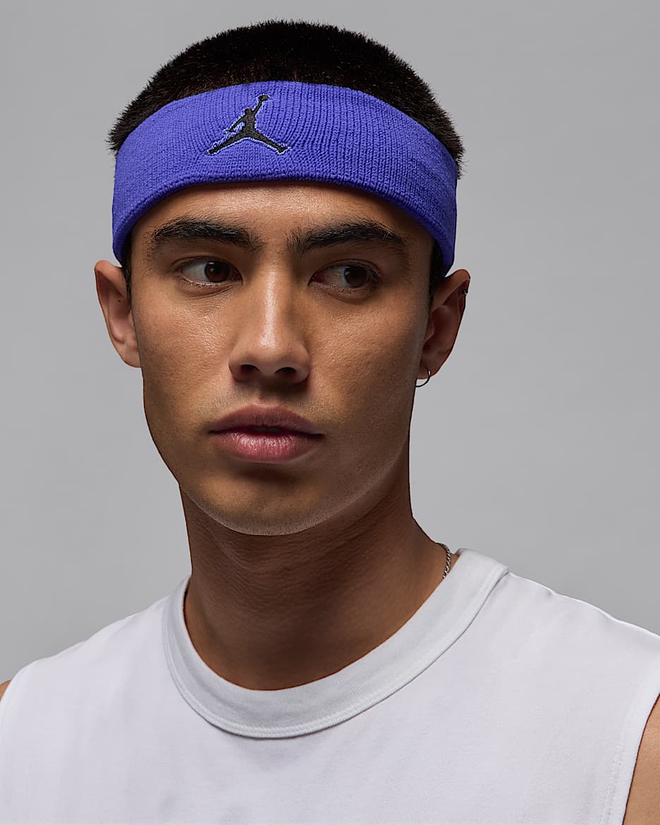 Jordan Dri-FIT Jumpman Headband - Purple Comet