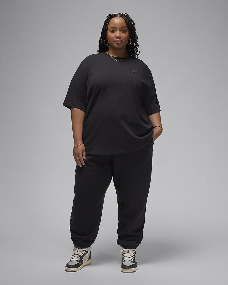 T-shirt oversize Jordan Essentials (Plus size) – Donna - Nero