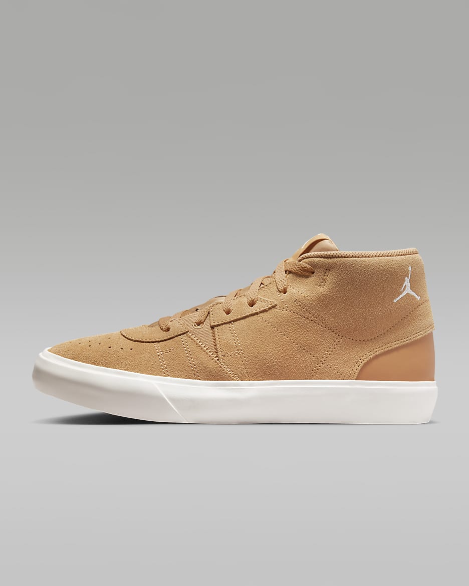 Jordan Series Mid Men's Shoes - Flax/Sail/Sail
