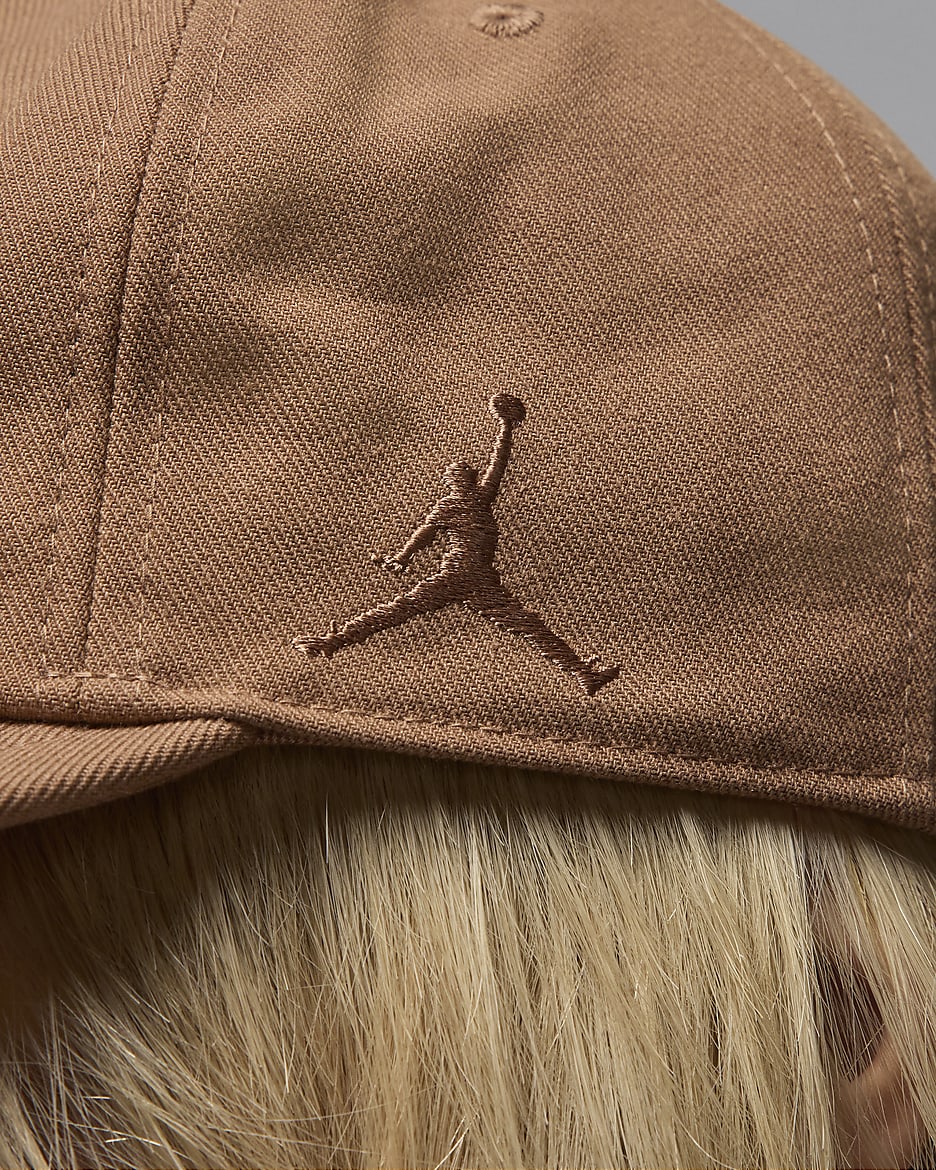 Air Jordan Pro Unstructured Flat Bill Hat - Archaeo Brown/Cacao Wow/Archaeo Brown