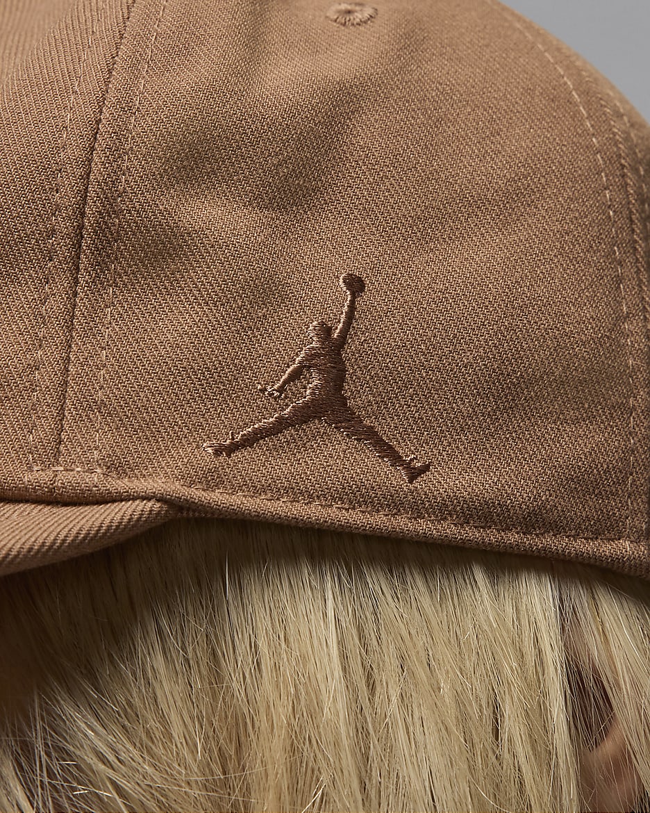 Gorra con visera plana sin estructura Air Jordan Pro - Marrón arqueo/Cacao impresionante/Marrón arqueo