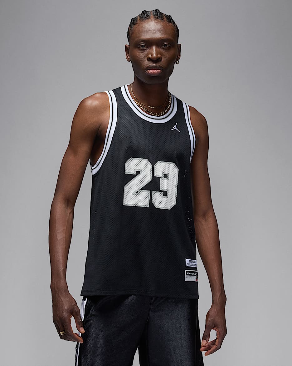 Jersey de verano para hombre Jordan Essentials - Negro/Blanco
