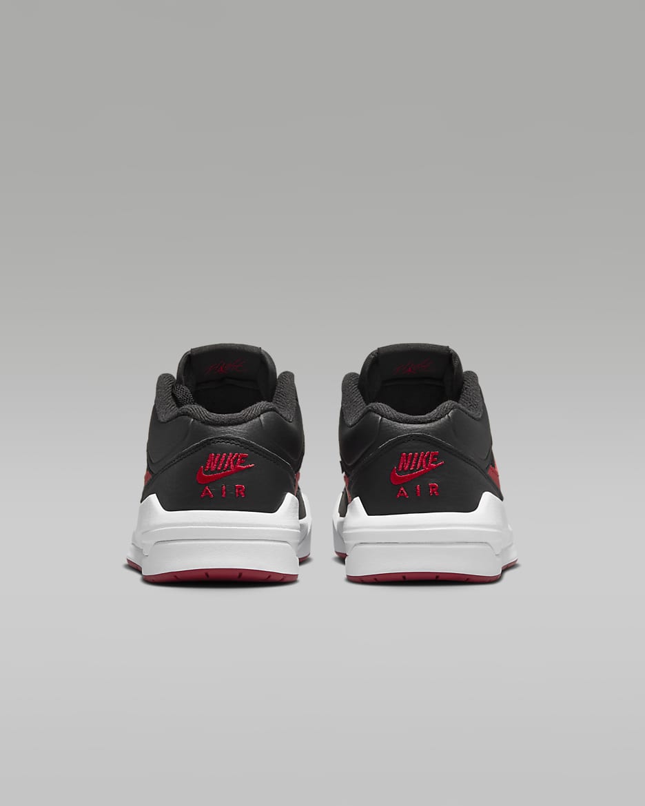 Jordan Stadium 90 Big Kids' Shoes - Black/White/Gym Red