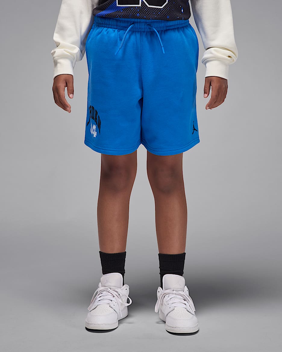 Jordan Big Kids' MVP Fleece Shorts - Sport Blue