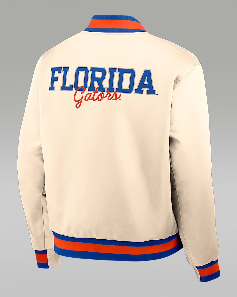 Florida Legacy Men's Nike College Full-Snap Bomber Jacket