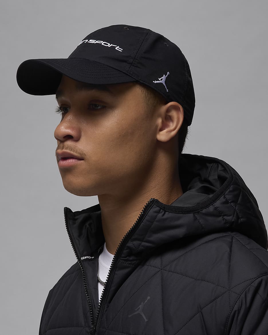 Jordan Club Unstructured Hat - Black/White