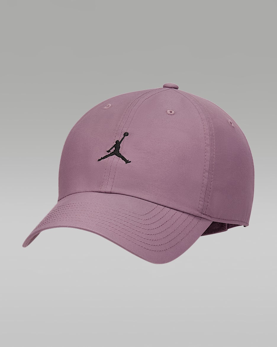 Jordan Club Cap Adjustable Unstructured Hat - Sky J Mauve/Black