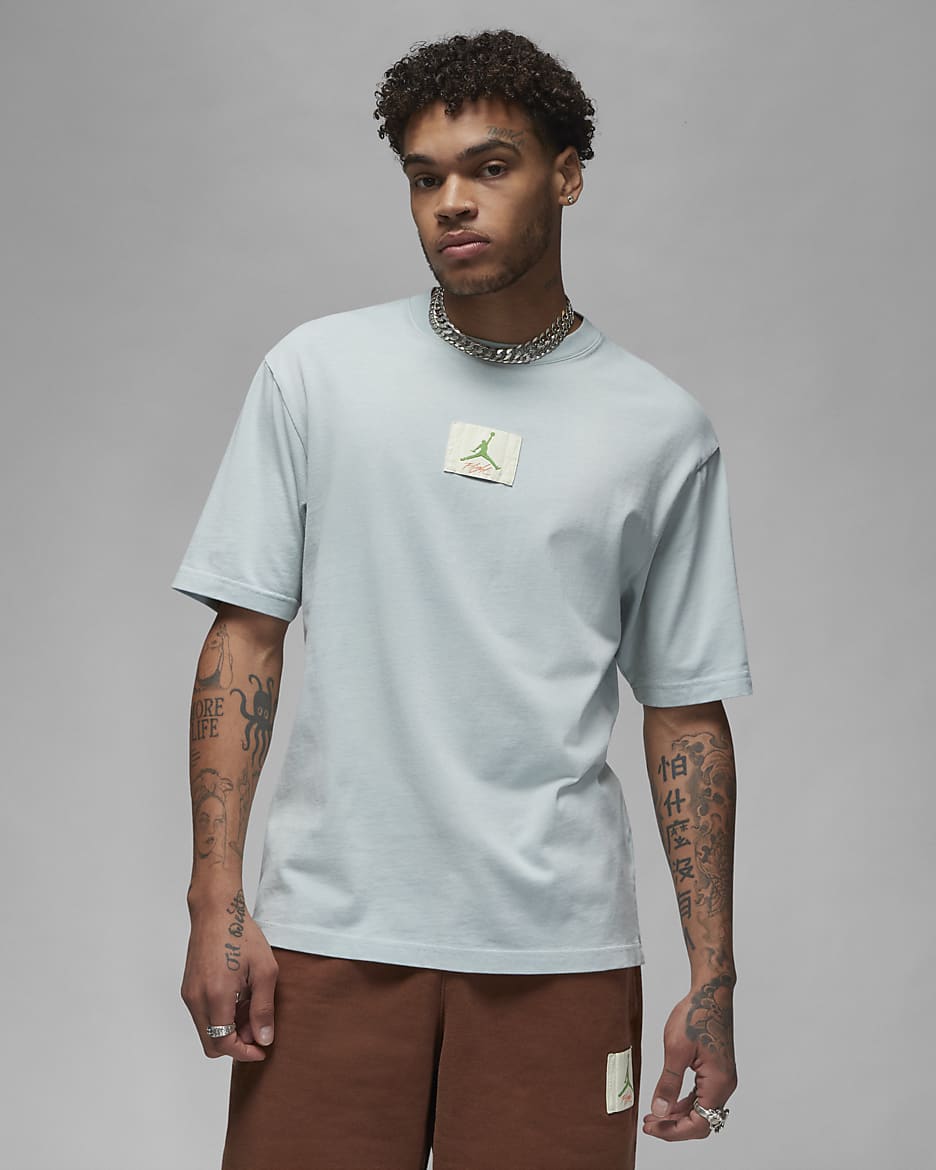 Jordan x TITAN Men's T-Shirt - Ocean Cube