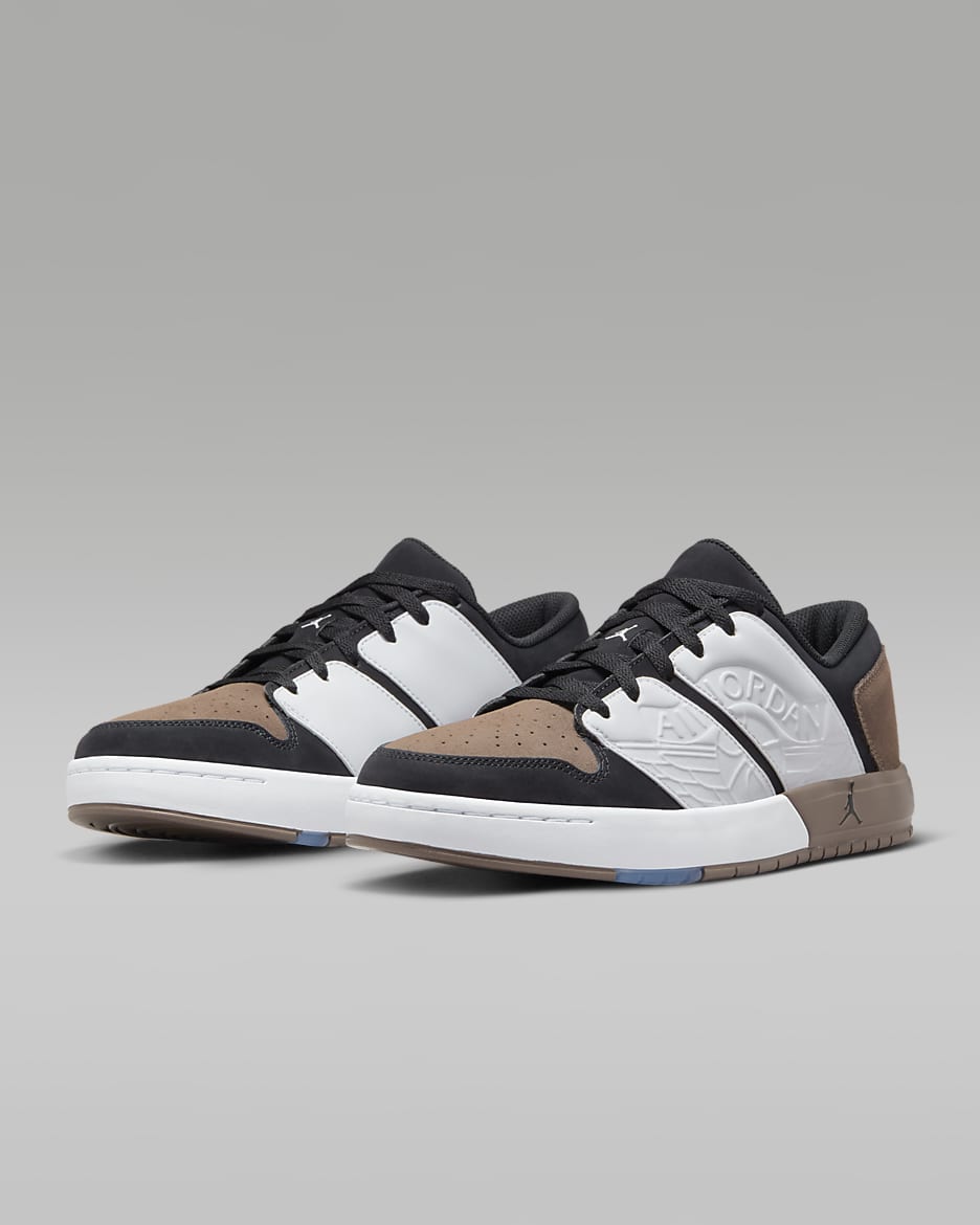 Jordan Nu Retro 1 Low Men's Shoes - White/Palomino/White/Black