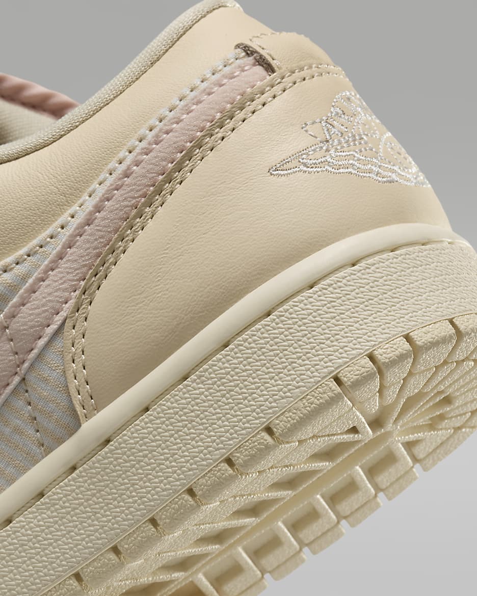 Air Jordan 1 Low SE Women's Shoes - Muslin/Sail/Coconut Milk/Legend Pink