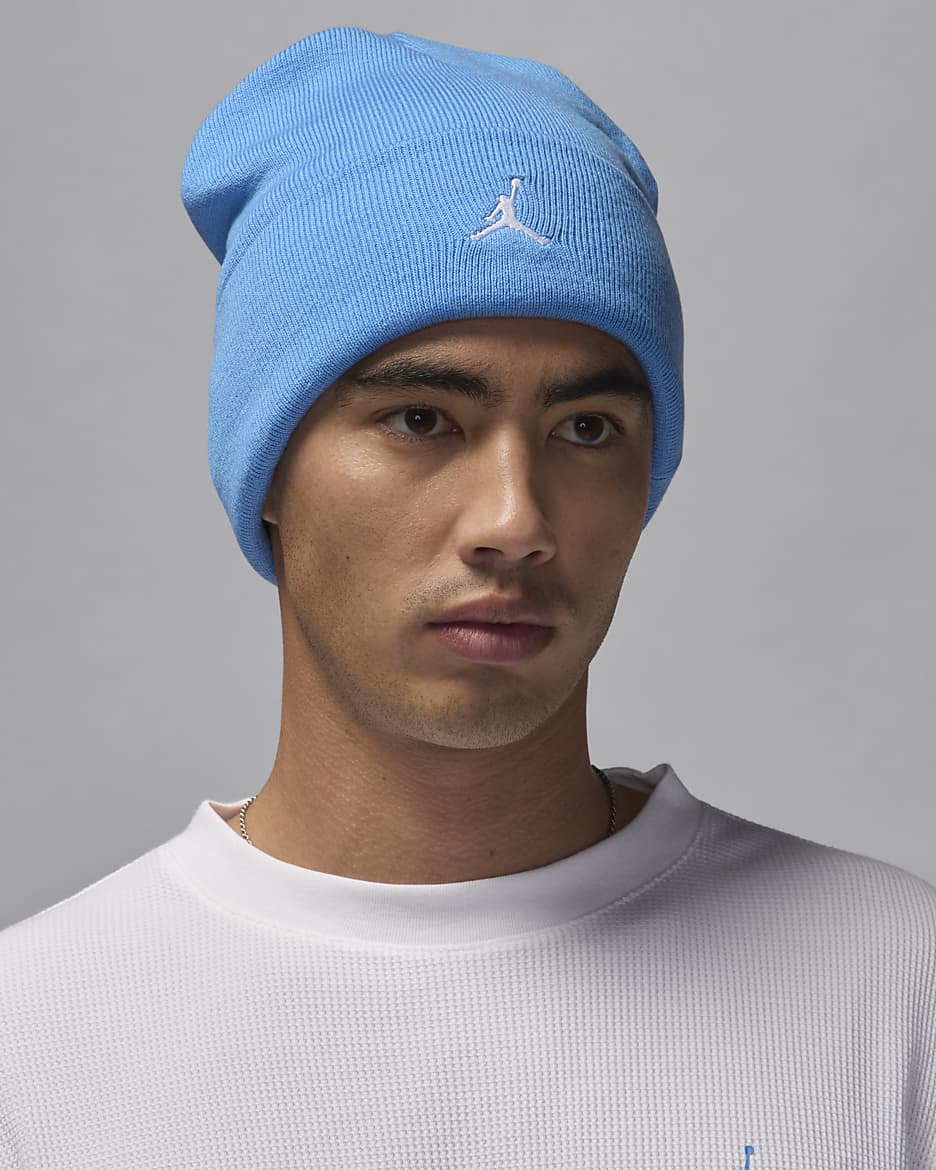 Jordan Peak Essential Beanie - Legend Blue/White