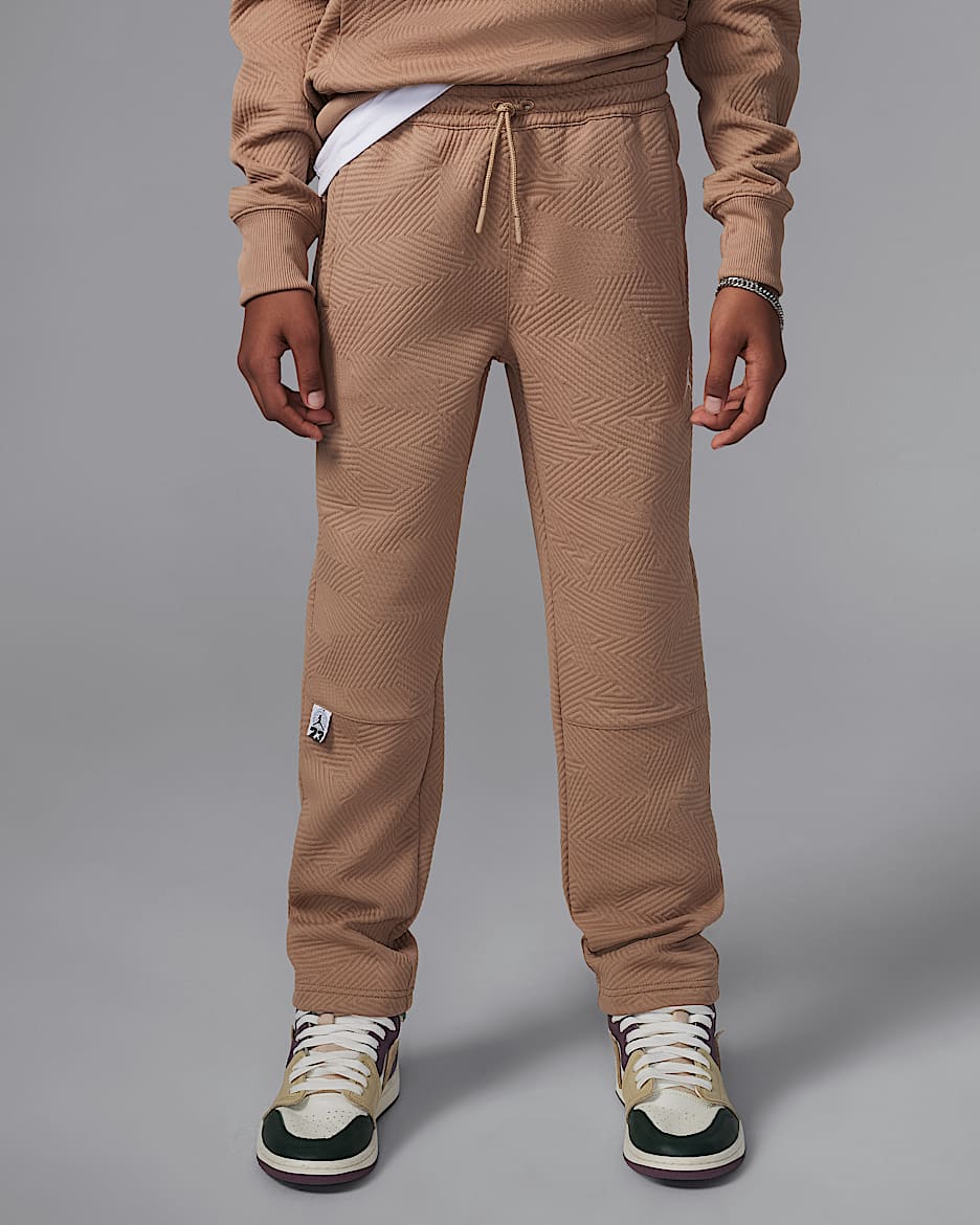 Jordan Sneaker School knit kinderbroek - Desert Camo