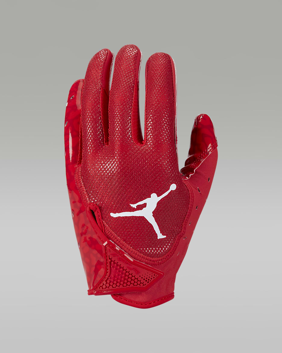 Jordan Jet 7.0 Football Gloves (1 Pair) - Red