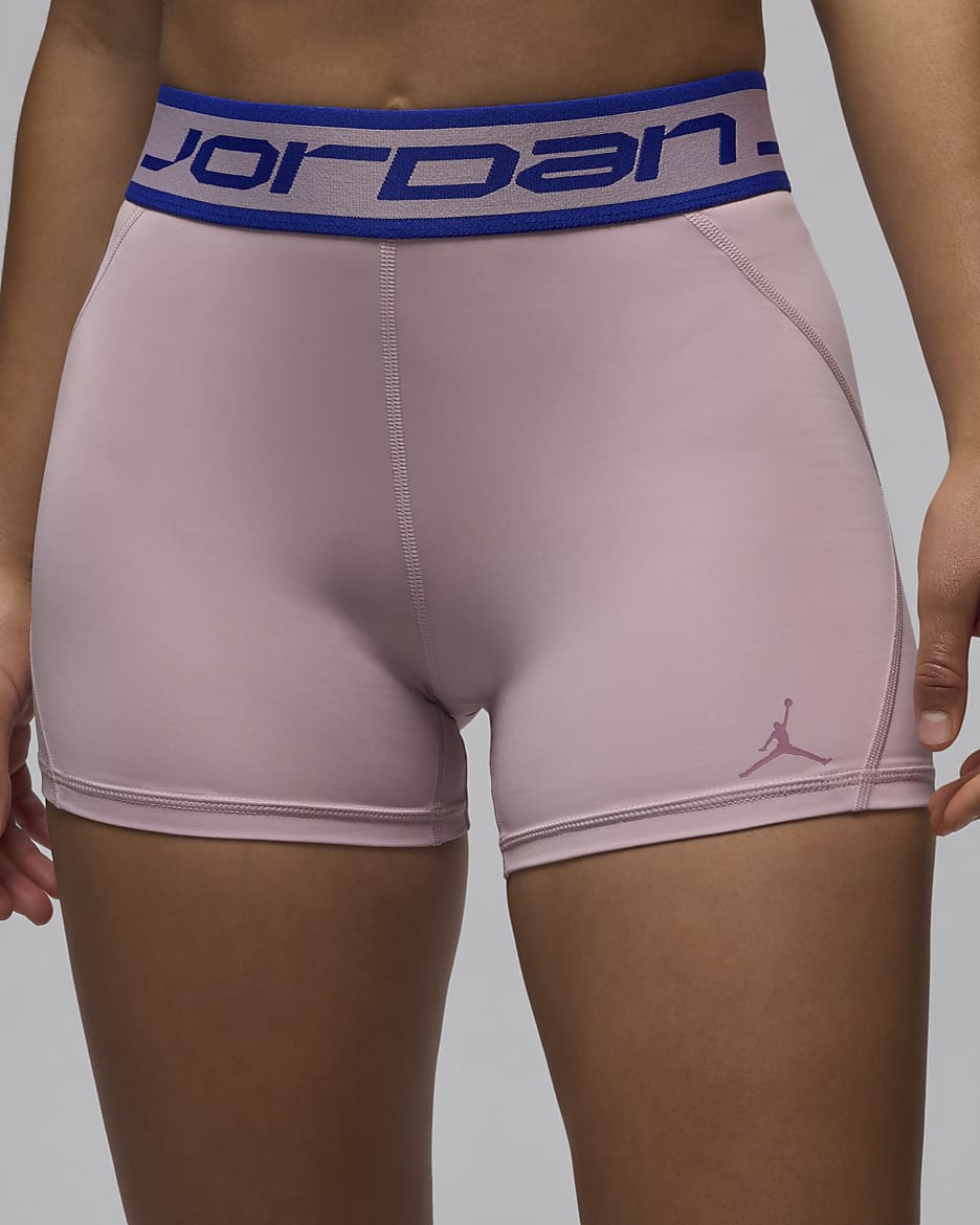 Jordan Sport Women's 13cm (approx.) Shorts - Plum Chalk/Plum Dust