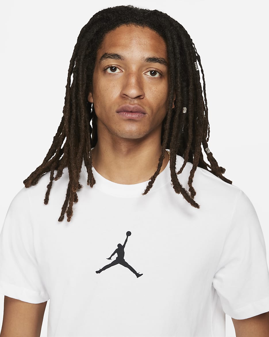 Tee-shirt Jordan Jumpman pour Homme - Blanc/Noir