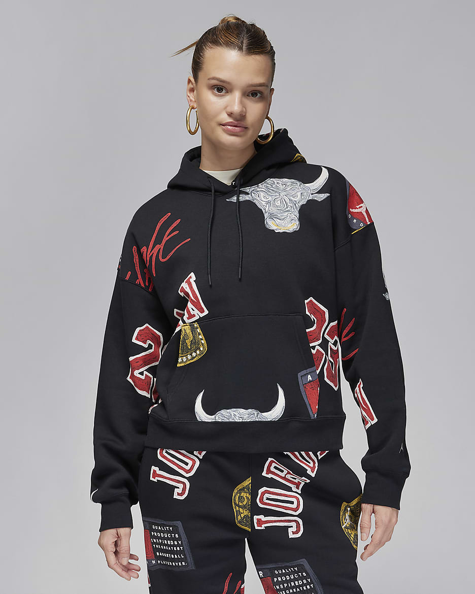 damen hoodie schwarz