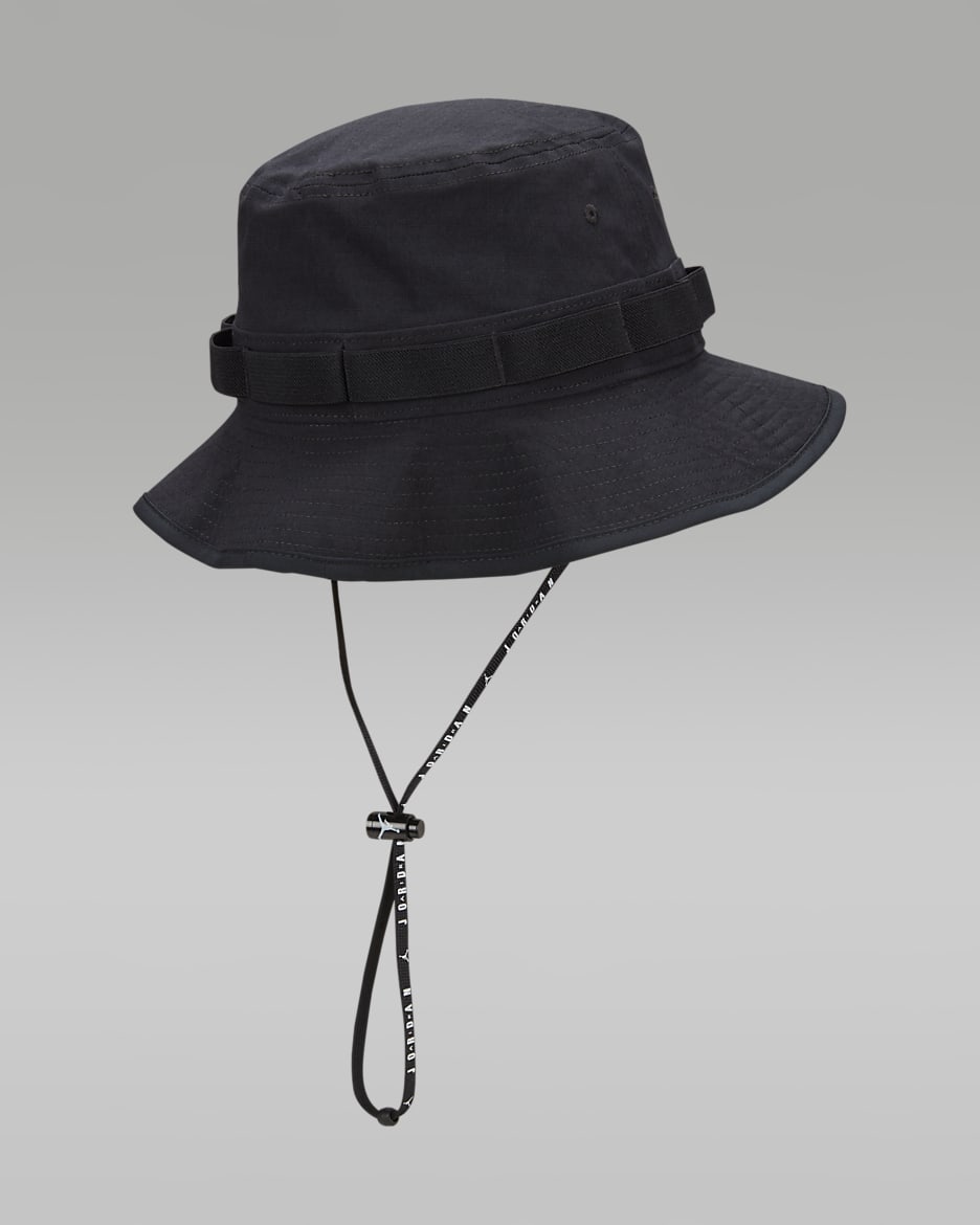 Jordan Apex Bucket Hat - Black/Black/White