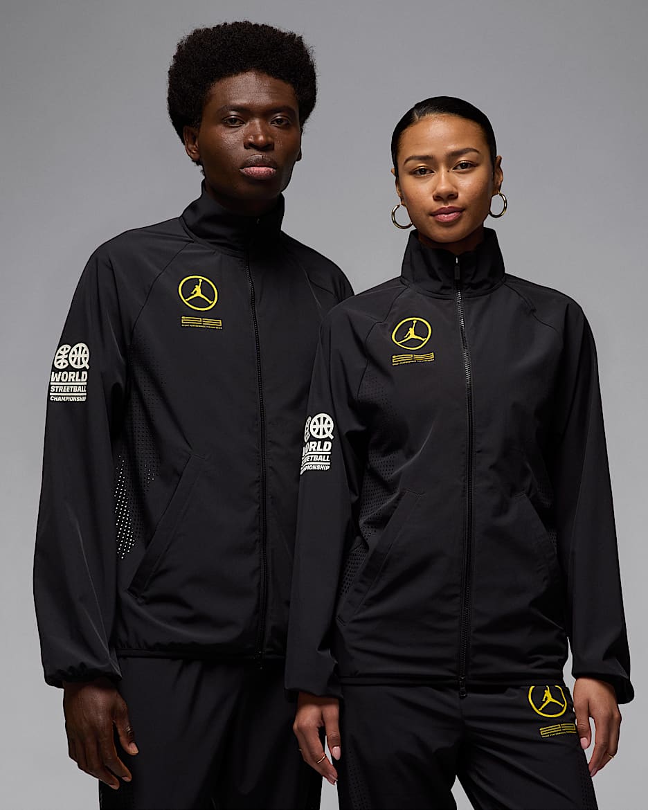 Veste Jordan Jam Quai 54 pour homme - Noir/Tour Yellow