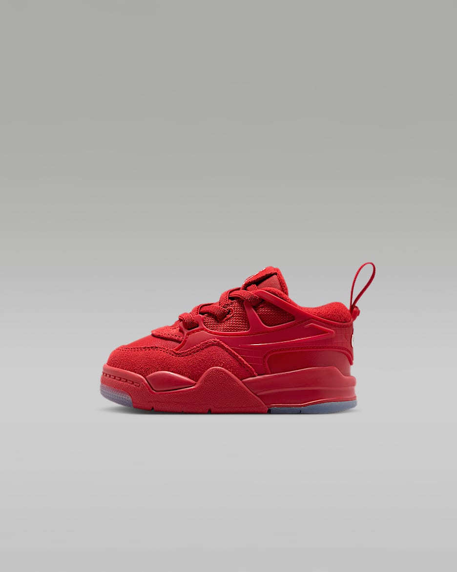 Jordan 4 RM Baby/Toddler Shoes - Varsity Red/Blue Tint/Black/White