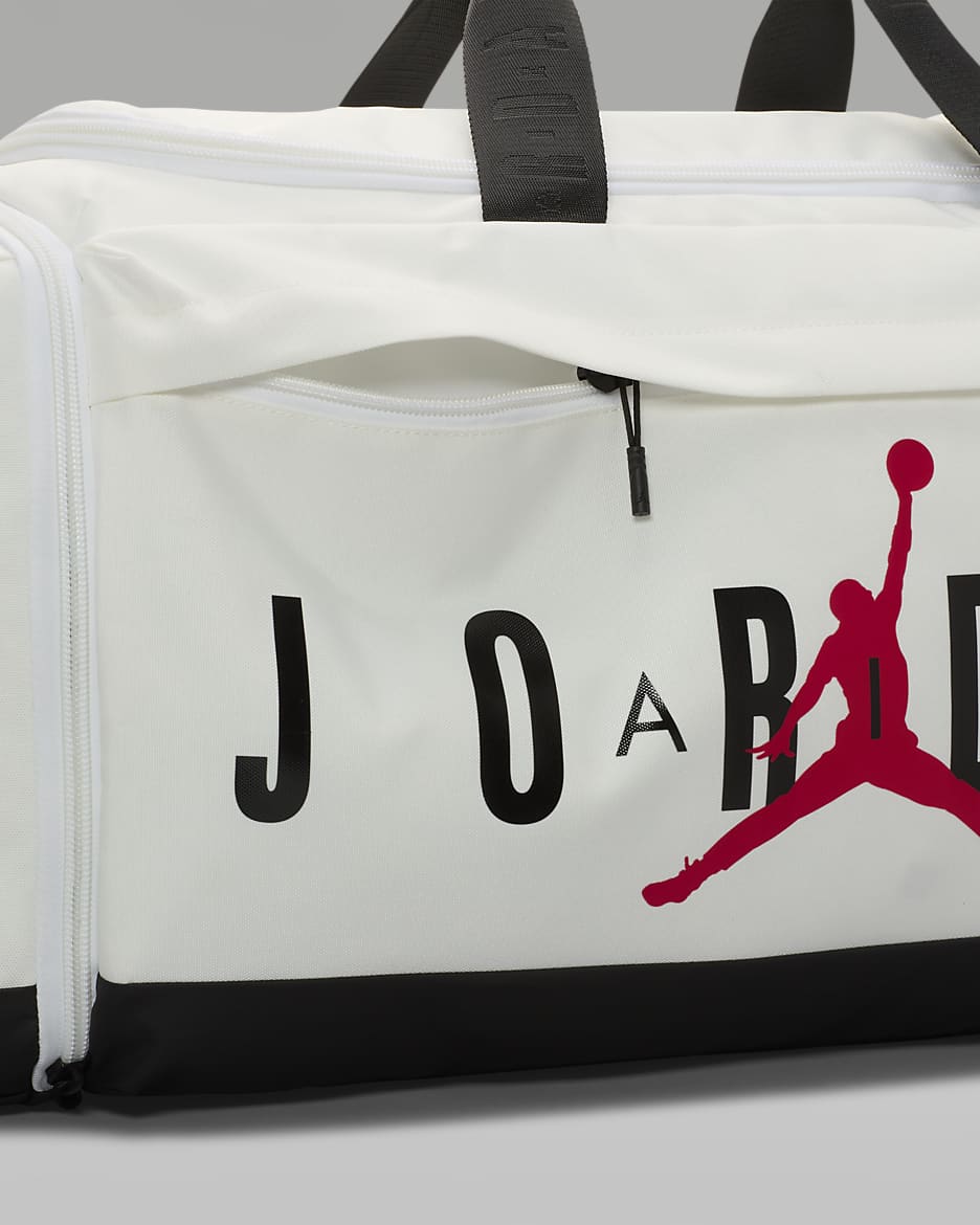 Jordan Velocity Duffle Bag (69L) - White