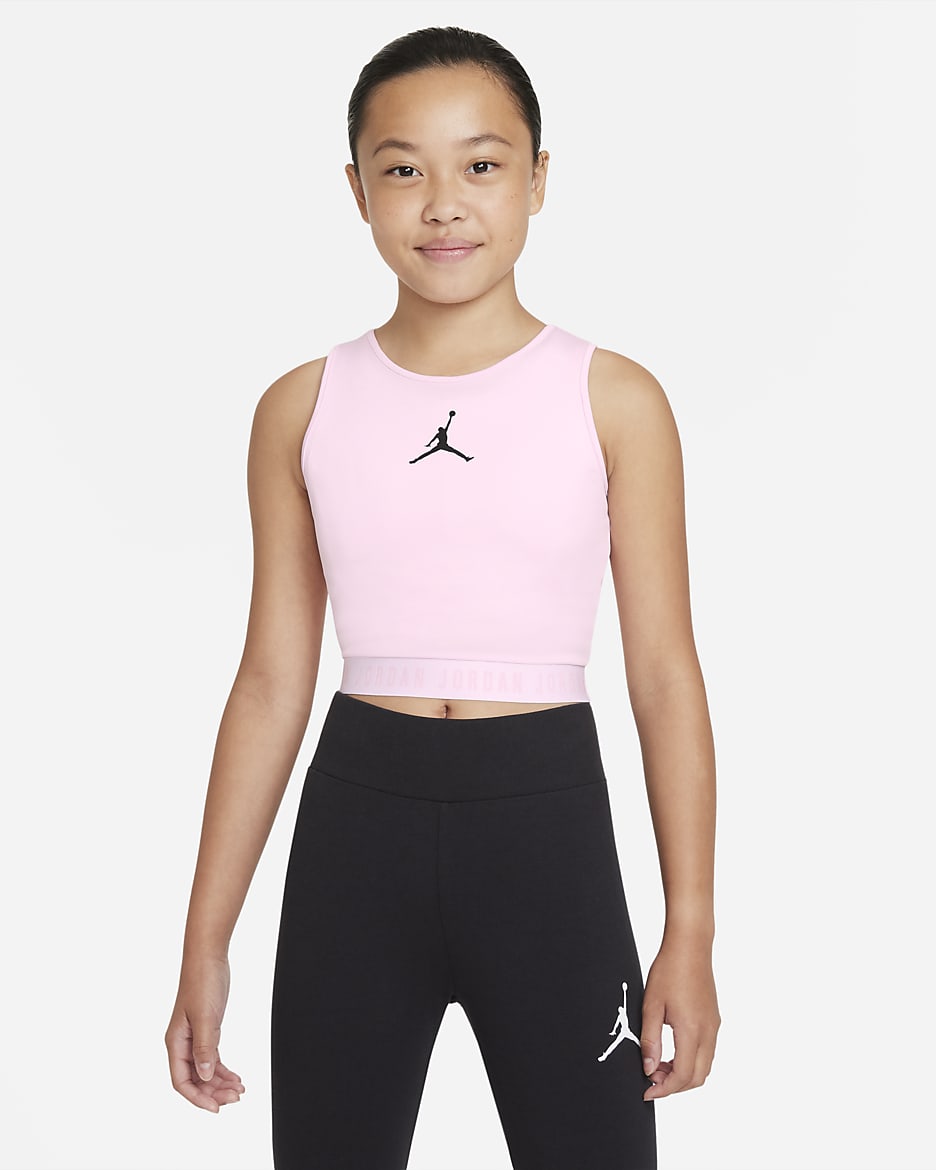 Jordan Older Kids' (Girls') Tank - Pink Foam