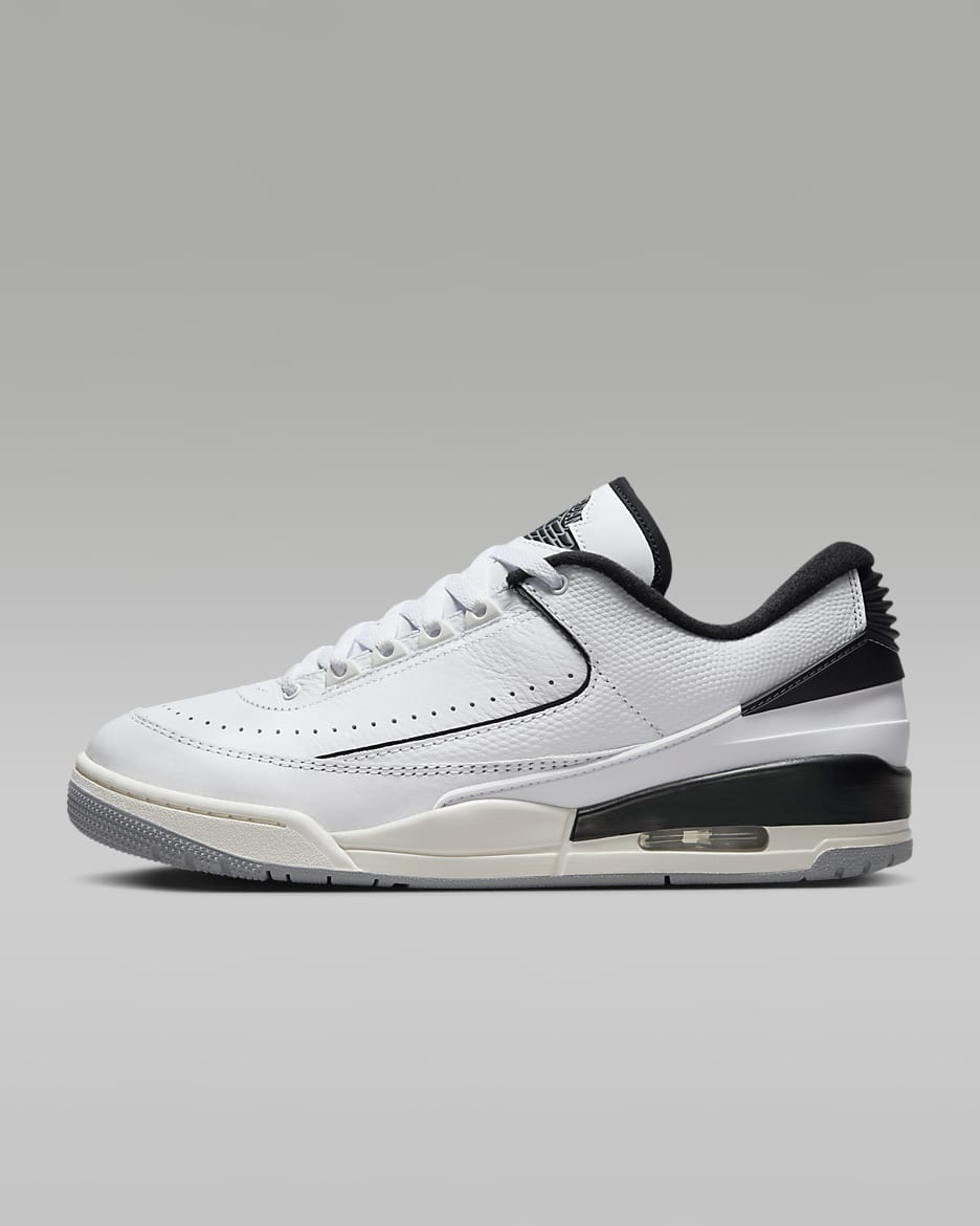 Jordan 2/3 Men's Shoes - White/Sail/Cement Grey/Black