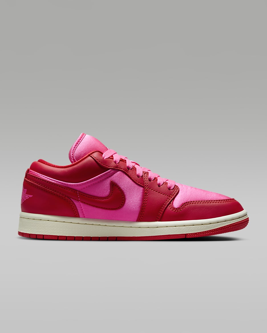 Air Jordan 1 Low SE Women's Shoes - Pink Blast/Sail/Chile Red