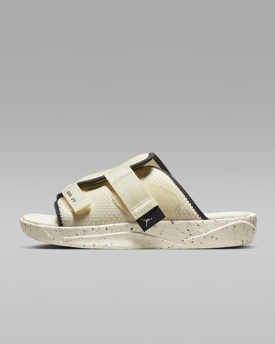 Jordan Crater Slides - Coconut Milk/Anthracite/Sail