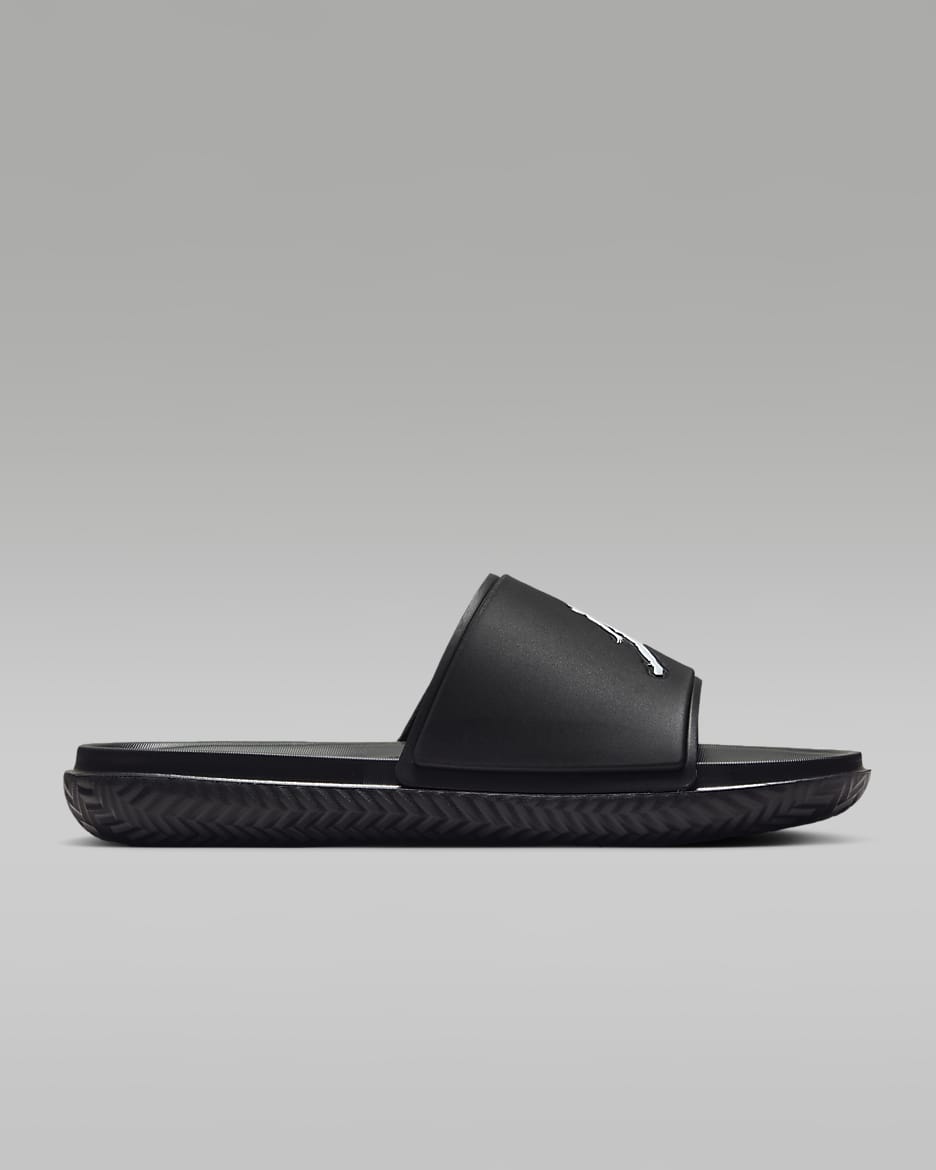 Jordan Jumpman Chanclas - Hombre - Negro/Blanco