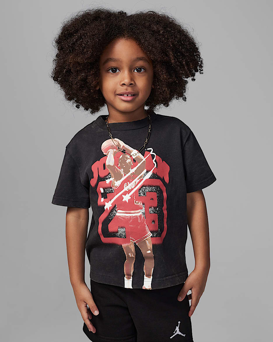 Jordan Toddler 40th Anniversary T-Shirt - Off Noir