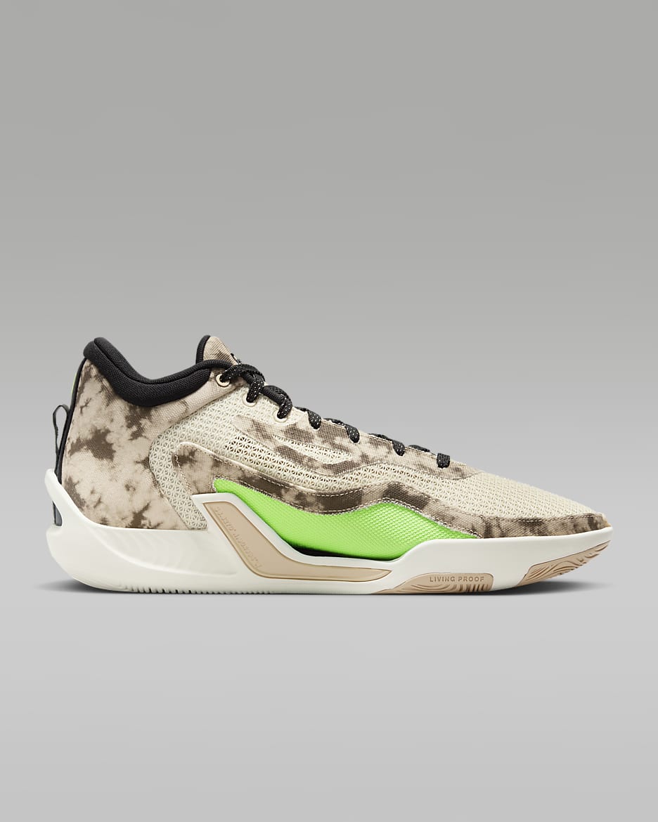 Tatum 1 'Denim' PF Basketball Shoes - Fossil/Sesame/Electric Green/Black