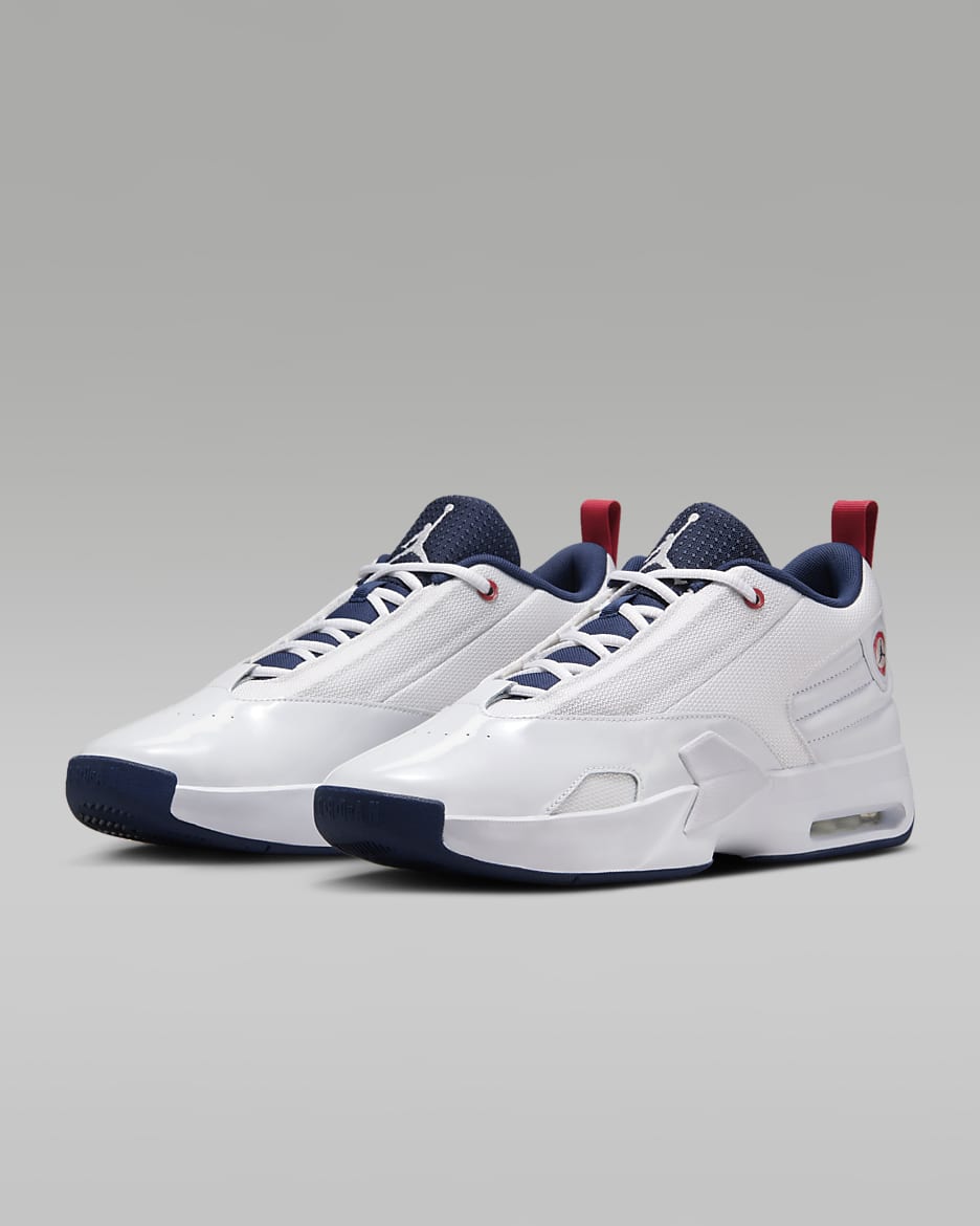 รองเท้าผู้ชาย Jordan Max Aura 6 - ขาว/Varsity Red/Midnight Navy