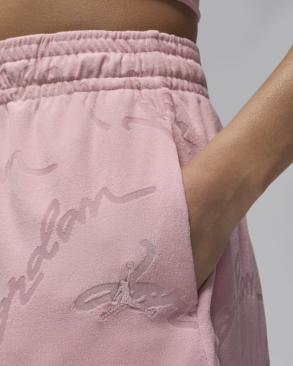 Short en maille Jordan pour femme - Pink Glaze