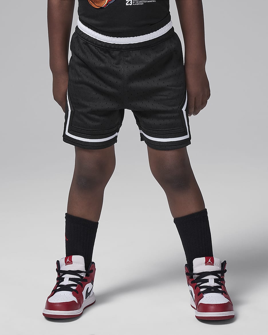 Shorts Diamond para bebé Jordan Dri-FIT Sport - Negro