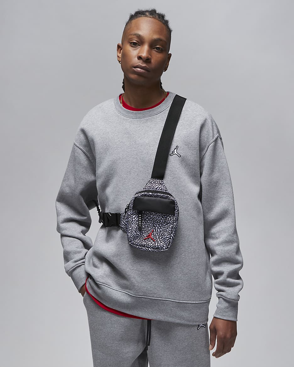 Sac banane Jordan Airborne (0,5 L) - Noir/Print