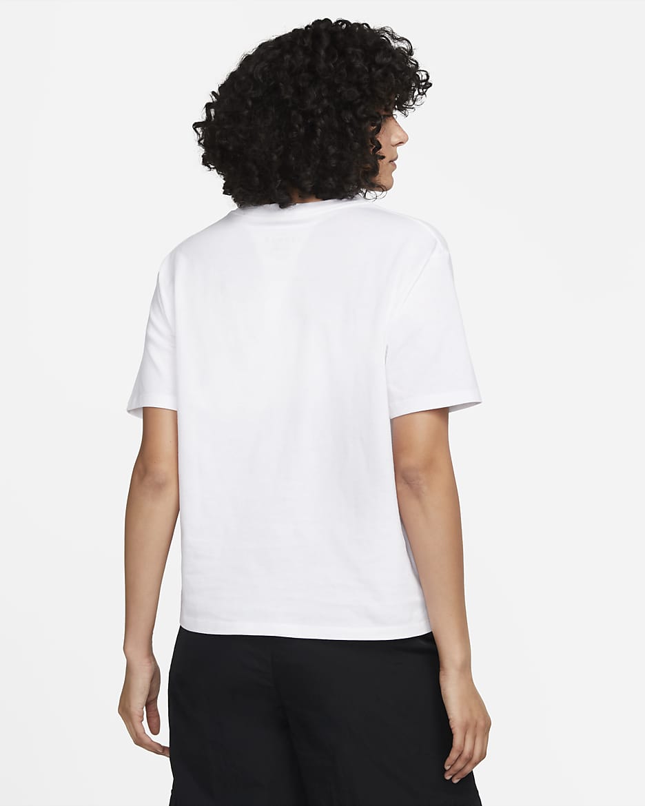 Jordan Essentials Damen-T-Shirt - Weiß/Weiß