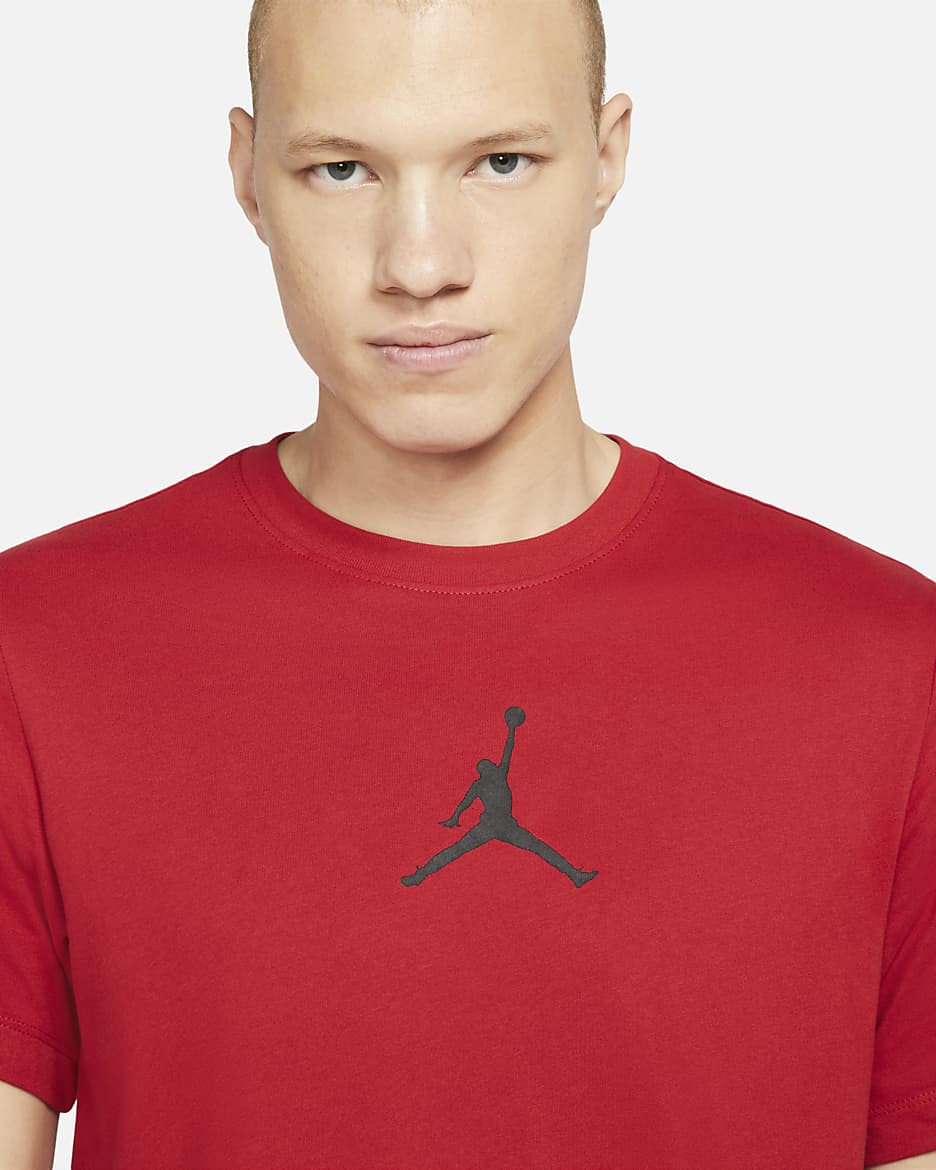 Jordan Jumpman Herren-T-Shirt - Gym Red/Schwarz