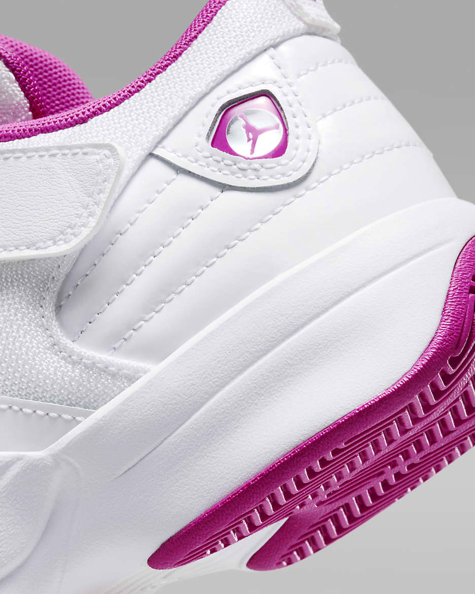 Chaussure Jordan Max Aura 6 pour enfant - Blanc/Fire Pink