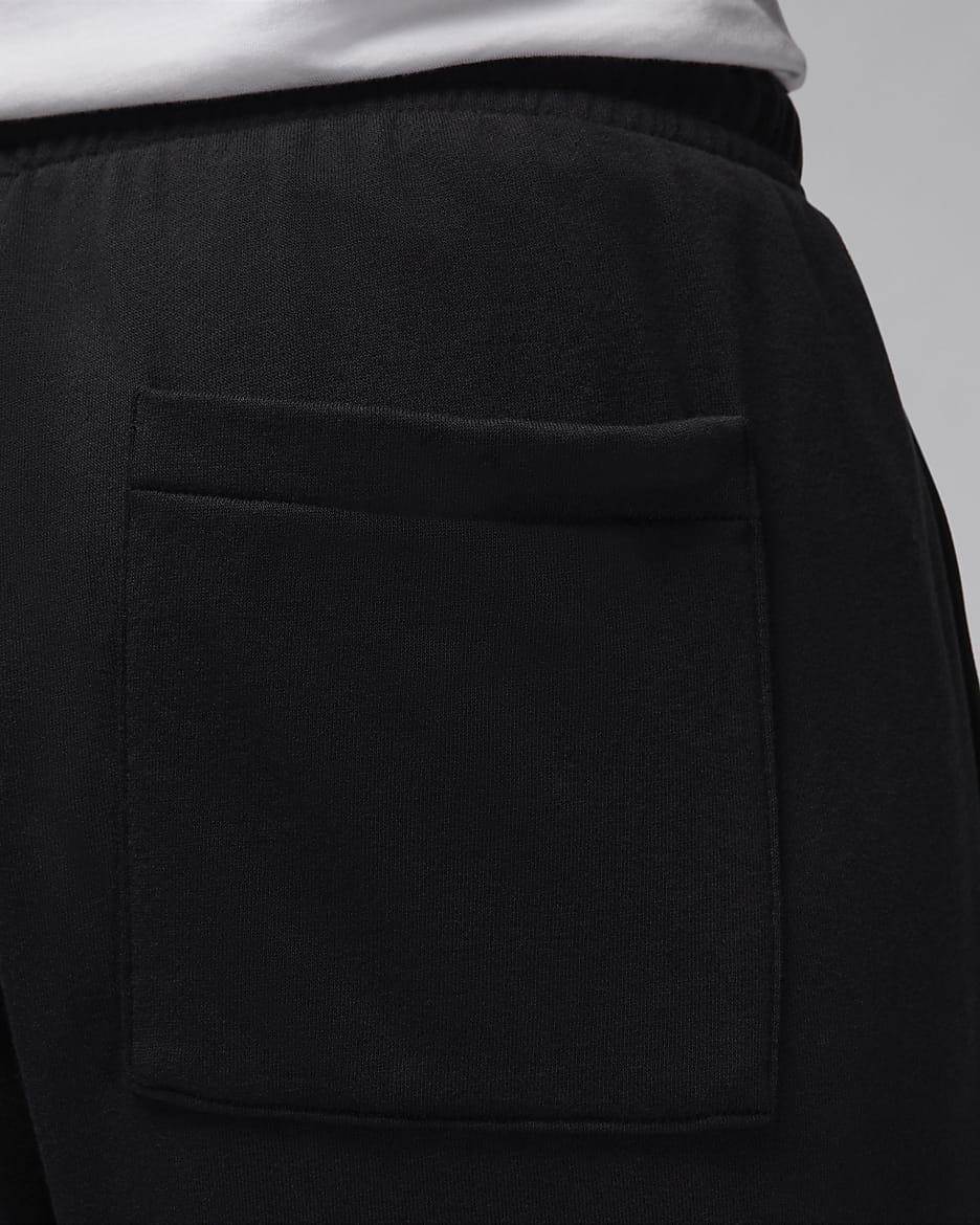 Pantaloni leggeri in fleece Jordan Flight MVP – Uomo - Nero/Bianco/Bianco